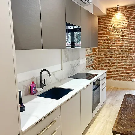 Le Boutonnier - Centre - Luxe - Terrasse - Clim Apartment Toulouse