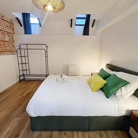 Le Boutonnier - Centre - Luxe - Terrasse - Clim Apartment Toulouse